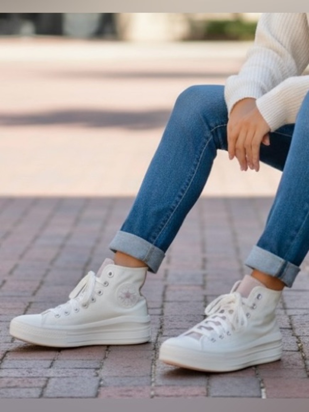 Women’s Converse Chuck Taylor All Star Move Platform high top size 7